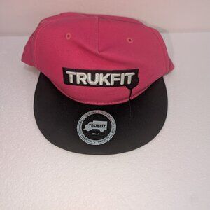 Trukfit Hot Pink and Black Hat